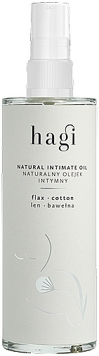 Олія для інтимної гігієни - Hagi Natural Intimate Oil — фото N1