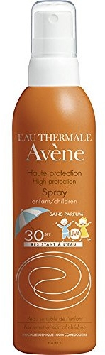 Солнцезащитный спрей для детей высокая защита - Avene Eau Thermale Spray for Children SPF30 — фото N1