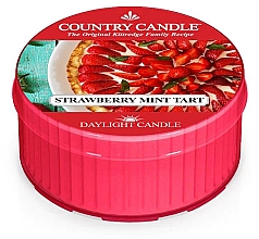 Духи, Парфюмерия, косметика Чайная свеча - Country Candle Strawberry Mint Tart Daylight Candle