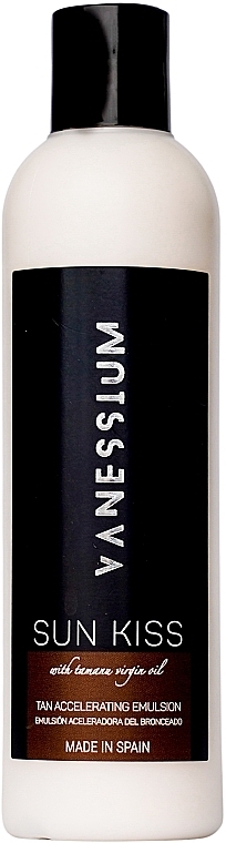 Эмульсия для активации загара - Vanessium Sun Kiss Tan Activating Emulsion — фото N1