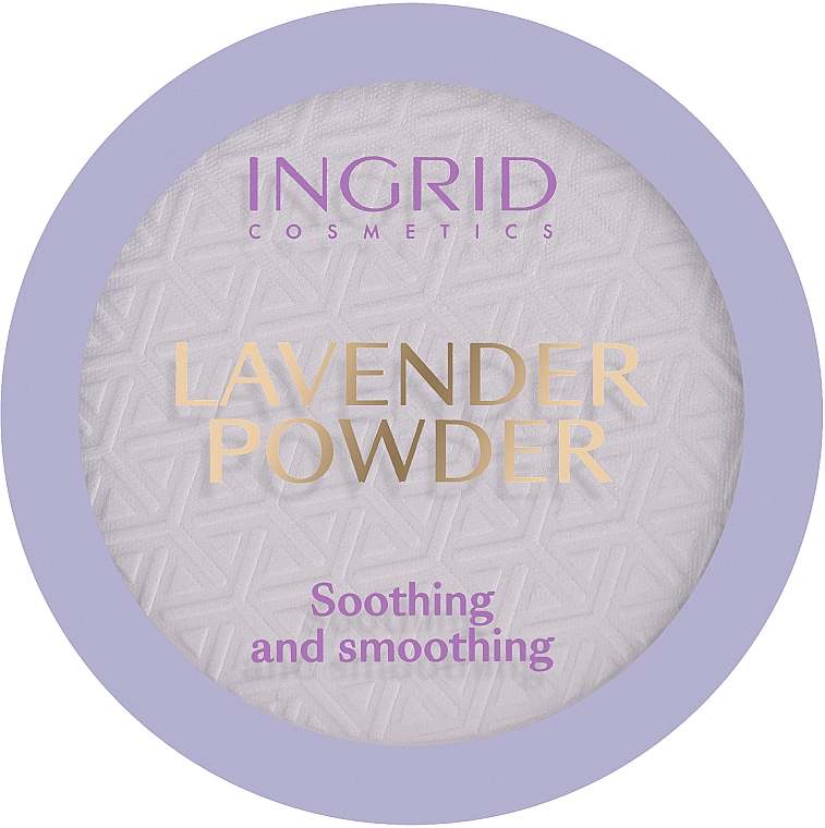 Пудра для лица, лавандовая - Ingrid Cosmetics Lavender Powder Soothing And Smoothing — фото N2