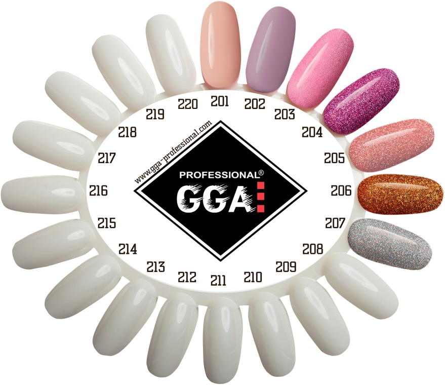 Гель-лак для нігтів - GGA Professional Gel Polish — фото N3