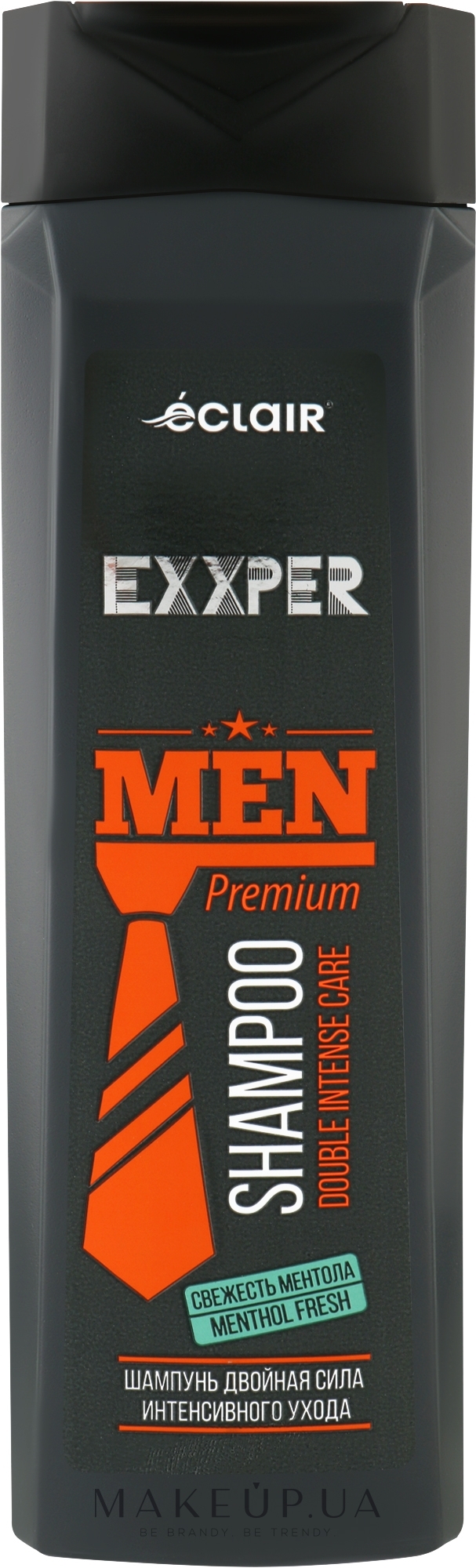 Шампунь для волосся "Подвійна сила для інтенсивного догляду" - Eclair Exxper Men Shampoo — фото 400ml