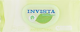 Духи, Парфюмерия, косметика Антибактериальные влажные салфетки, 72 шт - Invista Biodegradable Antibacterial