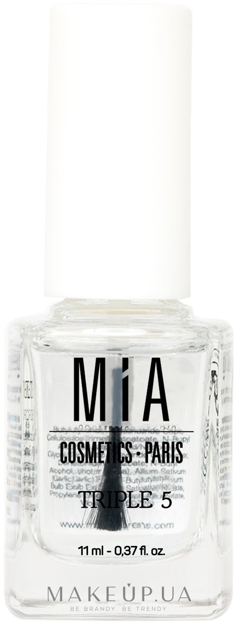 Реструктурувальний догляд за нігтями - Mia Cosmetics Triple 5 — фото 11ml