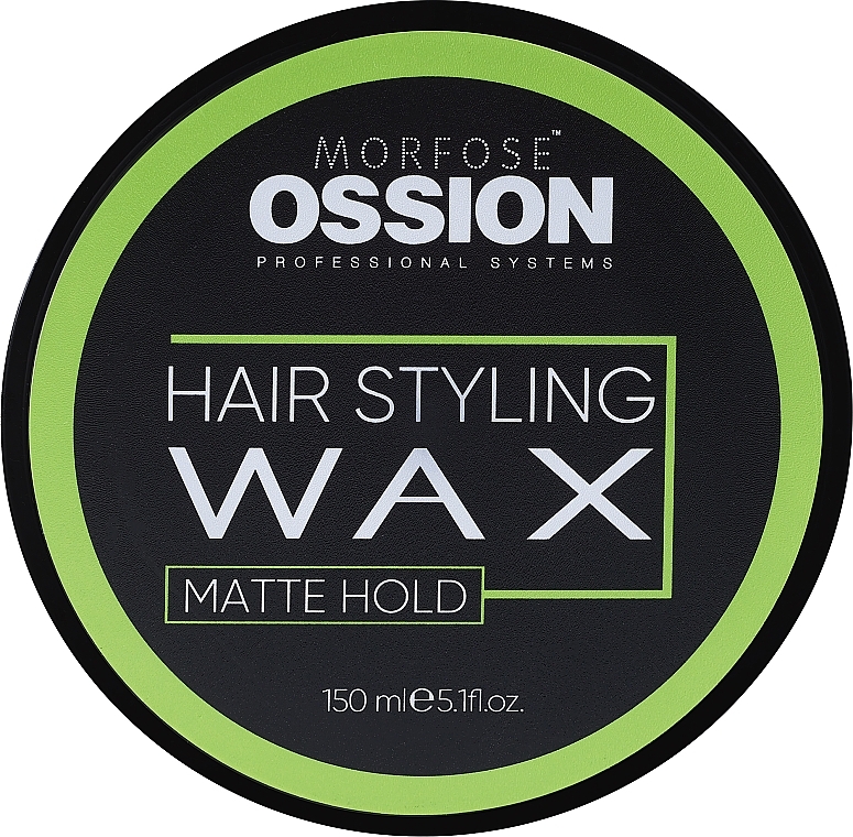Матовый воск для волос - Morfose Ossion Matte Hold Hair Styling Wax — фото N4