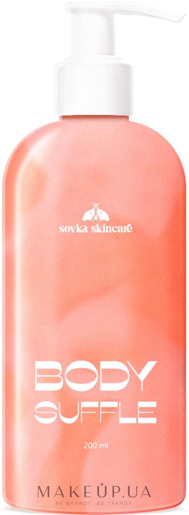 Суфле для тіла "Персик" - Sovka Skincare Body Suffle Peaches — фото 200ml