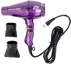 Фен для волосся, фіолетовий - Parlux 3200 Plus Hair Dryer Violet — фото N2