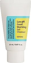Парфумерія, косметика Гель-пінка для вмивання - Cosrx Low Ph Good Morning Gel Cleanser (міні)