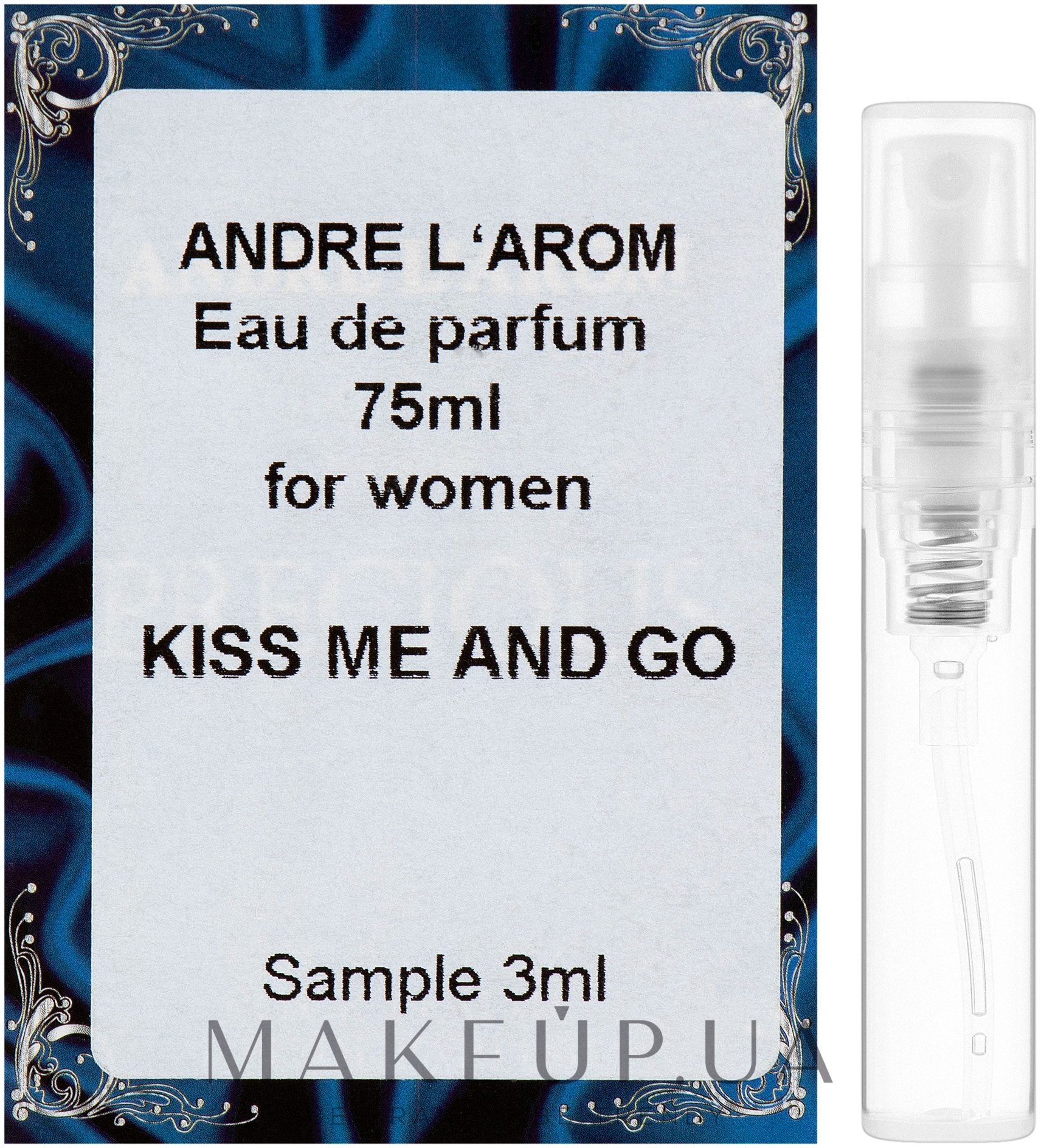 Andre L`Arom It`s Your Choice "Kiss me and Go" - Парфюмированная вода (пробник) — фото 3ml