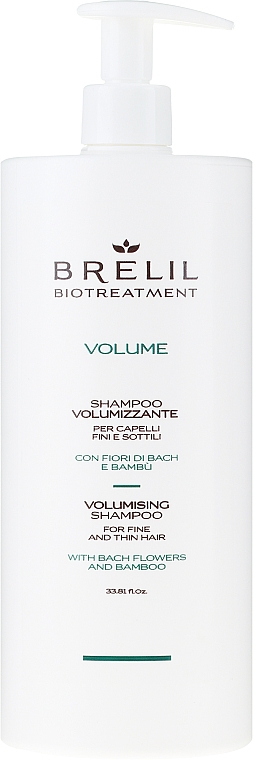 Шампунь для придания объёма - Brelil Bio Treatment Volume Shampoo — фото N3