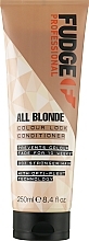 Кондиционер для светлых волос - Fudge Professional All Blonde Colour Lock Conditioner — фото N1