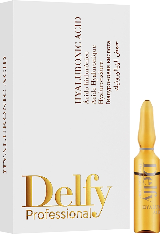 Ампули для обличчя "10% гіалуронової кислоти" - Delfy Hyaluronic Acid — фото N1