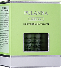 Увлажняющий защитный дневной крем для лица - Pulanna Green Tea Moisturizing Day Cream  — фото N2