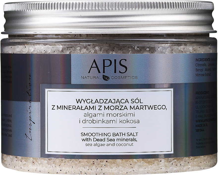 Кристалічна сіль натуральна з мінералами Мертвого моря - APIS Prоfessional Hands terApis 1 — фото N1