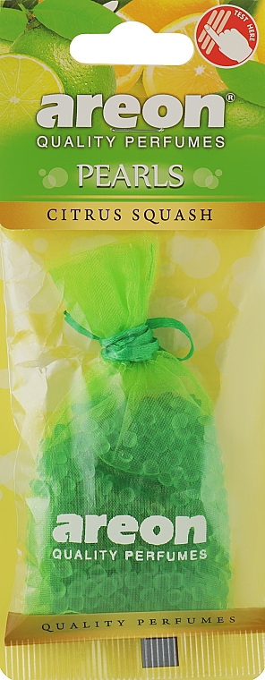 Ароматизатор повітря "Цитрус" - Areon Pearls Citrus Squash — фото N1