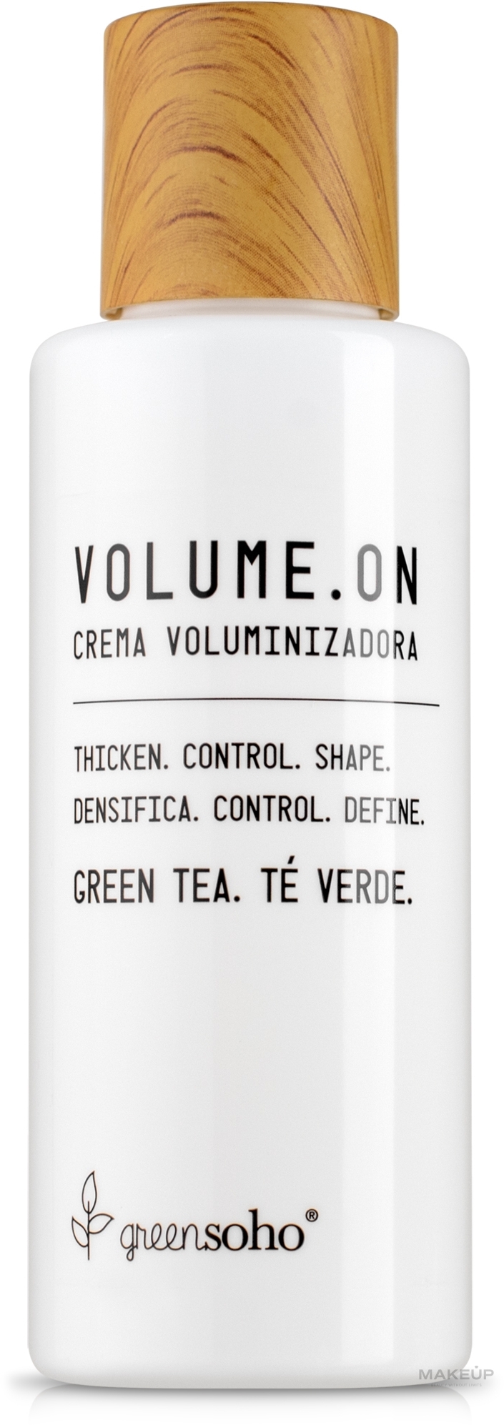 Крем для придания объема волосам - GreenSoho Volume.On (мини) — фото 80ml