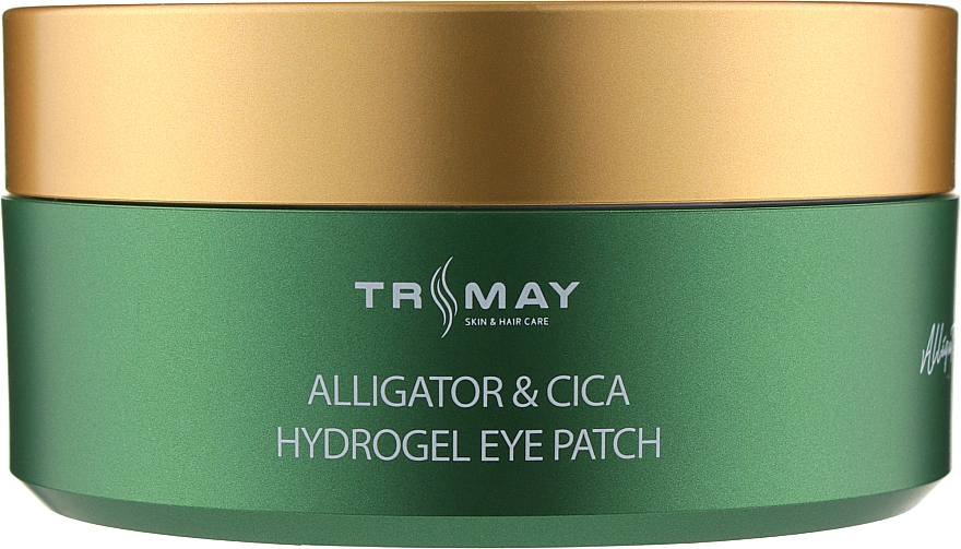 Гидрогелевые патчи с маслом крокодила и центеллой - Trimay Alligator & CICA Hydrogel Eye Patch