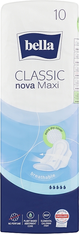 Прокладки Classic Nova Maxi Drainette, 10шт - Bella — фото N1