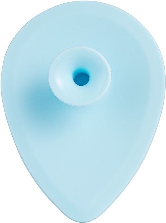 Спонж силиконовый для умывания, PF-54, голубой - Puffic Fashion — фото N2