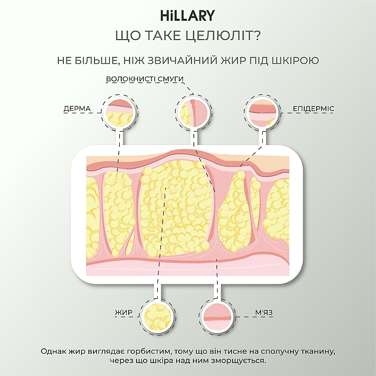 Антицеллюлитный энзимный гоммаж - Hillary Anti-cellulite Gommage Zymo Cell — фото N6