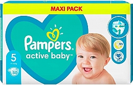 Подгузники Pampers Active Baby 5 (11-16 кг), 50шт - Pampers — фото N1