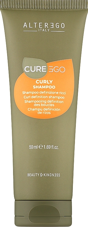 Шампунь для виткого або хвилястого волосся - Alter Ego Italy Cureego Curly Shampoo — фото N1