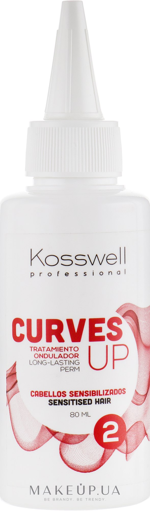 Засіб для довготривалої укладки - Kosswell Professional Curves Up 2 — фото 80ml