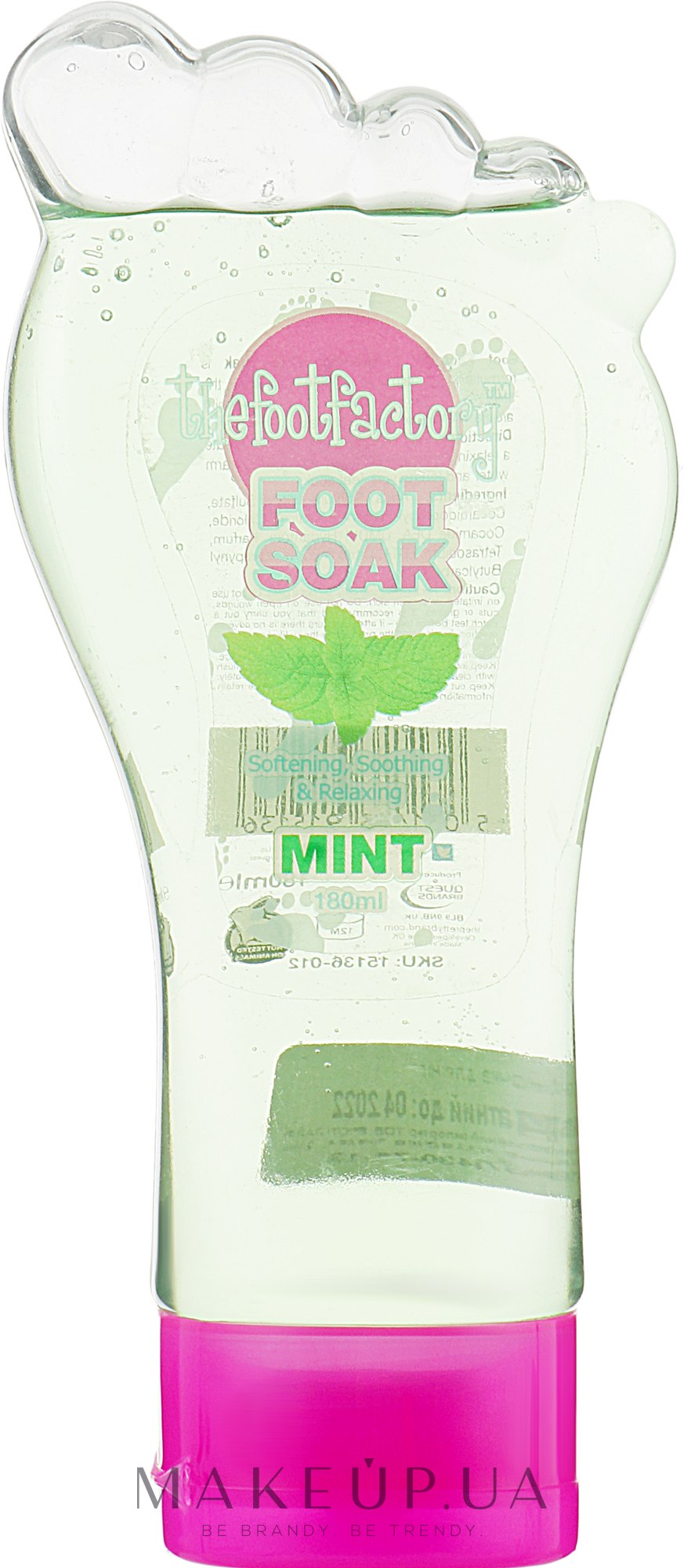 Ванночка для ног - The Foot Factory "Peppermint" Foot Soak — фото 180ml