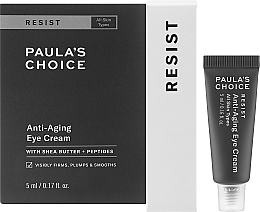 Антивіковий крем для шкіри навколо очей - Paula's Choice Resist Anti-Aging Eye Cream Travel Size — фото N2