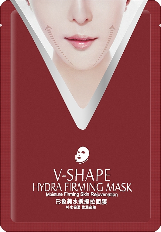 Тканинна ліфтинг-маска для корекції овалу обличчя - Images V-Shaped Hydra Firming Mask — фото N1