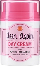 Зволожувальний денний крем для обличчя - Look At Me Teen Again Day Cream — фото N1