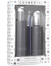 Набор для очищения кожи - Cosmedix Double Cleanse Kit (f/cleanser/100ml + f/cleanser/150ml) — фото N1