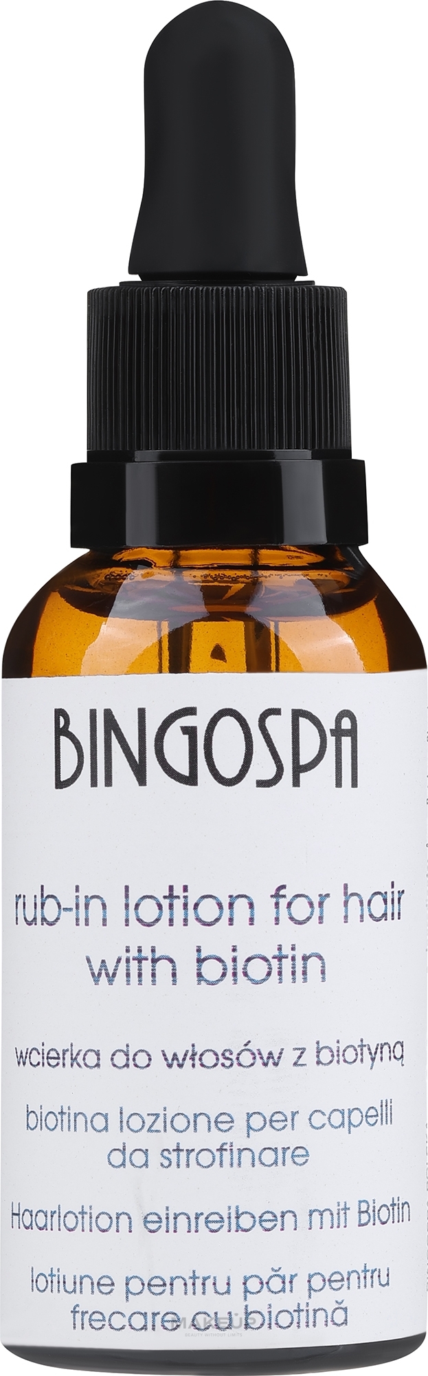 Лосьон для волос с биотином 20% - BingoSpa Biotin 20% For Hair Rub-In Lotion — фото 30ml