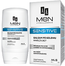 Бальзам після гоління  - AA Cosmetics Men Sensitive Moisturizing After-Shave Balm — фото N1