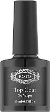 Финишное покрытие для гель-лака без липкого слоя - Koto Top Coat White Snow  — фото N2