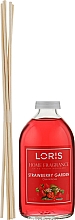 Аромадифузор "Полуничний сад" - Loris Parfum Home Fragrance Reed Diffuser — фото N2