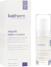 УЦЕНКА Гель-контур для кожи вокруг глаз «AQUAFIL HYDRA COMPLEX» - AQUAFIL HYDRA COMPLEX eyes gel contour * — фото N2