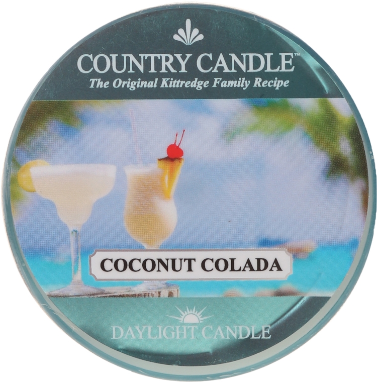 Чайна свічка - Country Candle Coconut Colada — фото N1