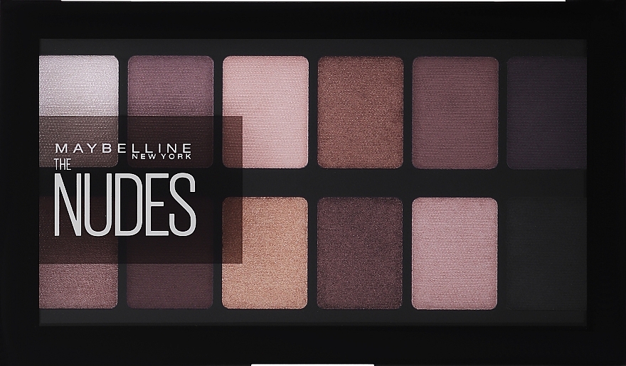 УЦІНКА Палетка тіней для повік - Maybelline New York The Nudes Palette * — фото N2