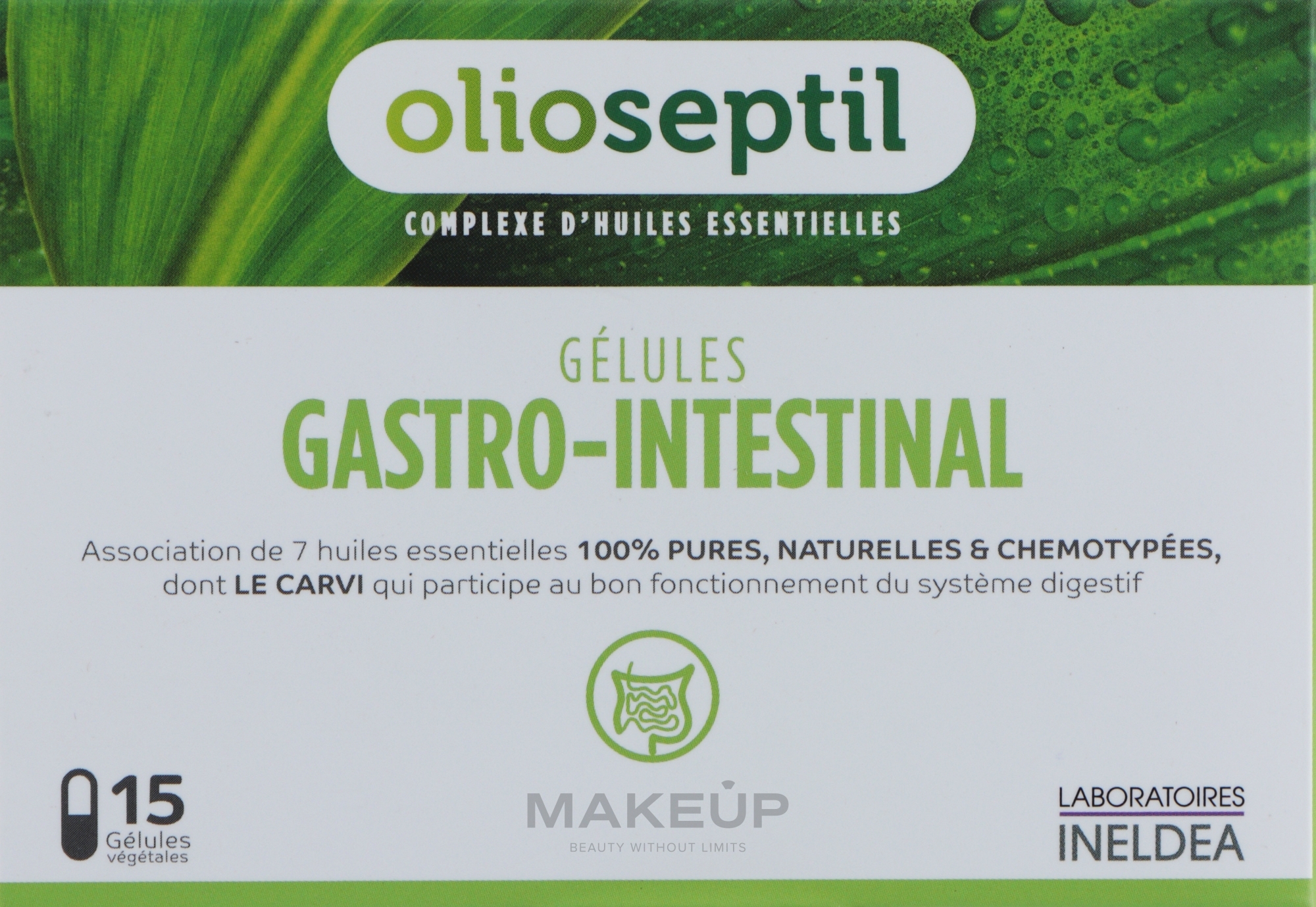 Оліосептил Гастро-травний - Olioseptil Gastro-Intestinal — фото 15шт