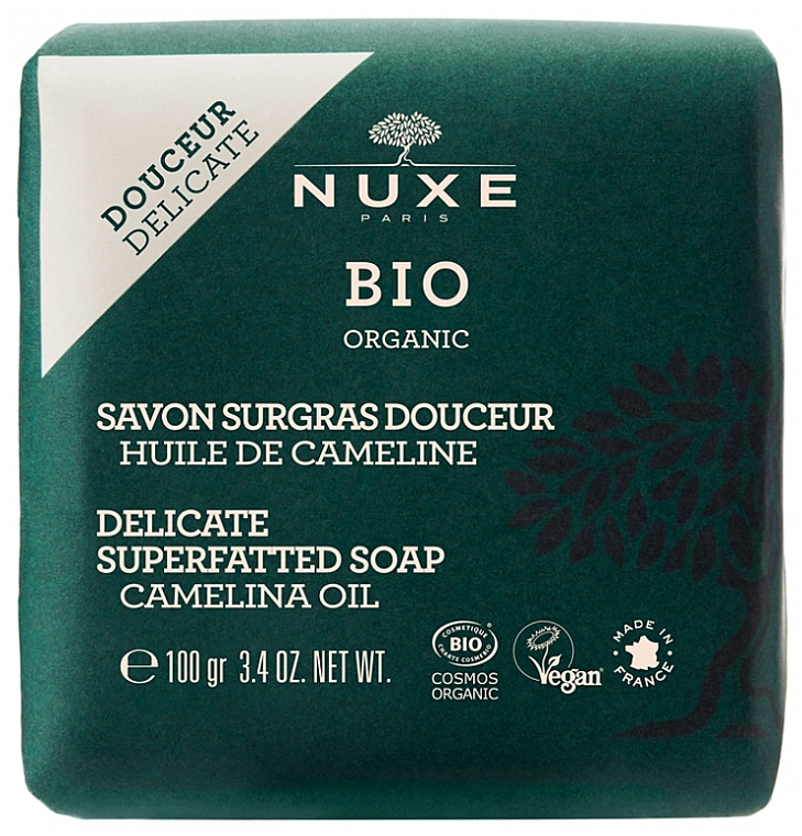 Мило для обличчя й тіла - Nuxe Bio Organic Savon Surgras Douceur — фото N1