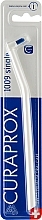 Монопучковая зубная щетка "Single CS 1009", белая с синим - Curaprox — фото N1