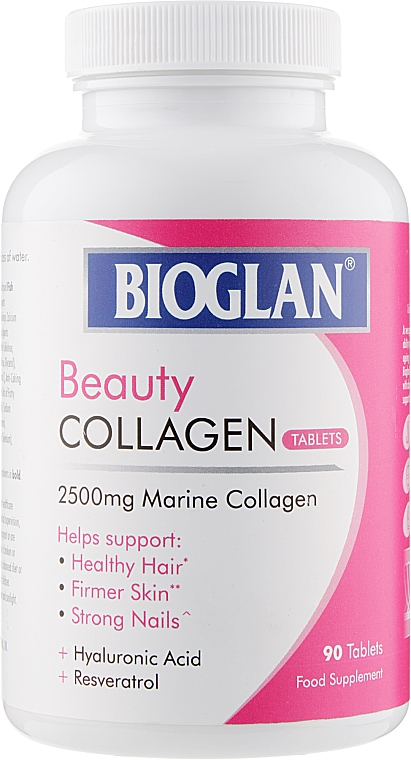 Таблетки с коллагеном и гиалуроновой кислотой - Bioglan Beauty Collagen — фото N1