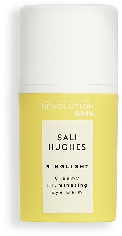 Освітлювальний бальзам для шкіри навколо очей - Revolution Skin X Sali Hughes Ringlight Creamy Illuminating Eye Balm — фото N1