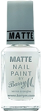 Парфумерія, косметика Матовий топ для нігтів - Barry M Matte Nail Paint Top Coat