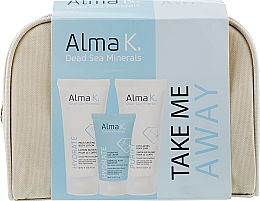 Жіночий комплект для подорожей - Alma K. Take Me Away (cr/30ml + b/soap/60ml + b/lot/60ml) — фото N1