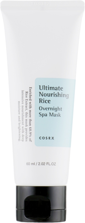 Ночная питательная спа-маска для лица с экстрактом риса - Cosrx Ultimate Nourishing Rice Overnight Spa Mask — фото N2