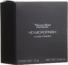 Парфумерія, косметика Розсипчаста пудра з HD-ефектом - Pierre Rene Professional HD Microfinish Loose Powder