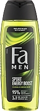 Гель для душа с ароматом гуараны и женшеня - Fa Men Sport Energy Boost Shower Gel — фото N1